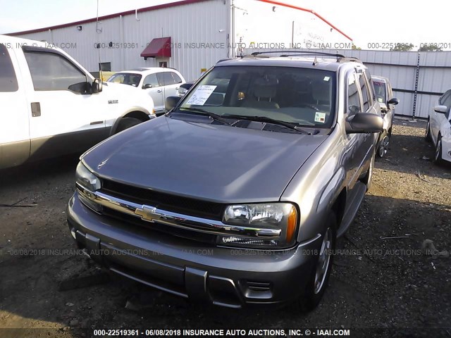 1GNDS13S072212210 - 2007 CHEVROLET TRAILBLAZER LS/LT GRAY photo 6