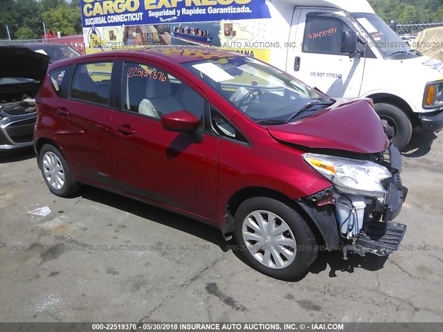 3N1CE2CP6FL426812 - 2015 NISSAN VERSA NOTE S/S PLUS/SV/SL/SR MAROON photo 1