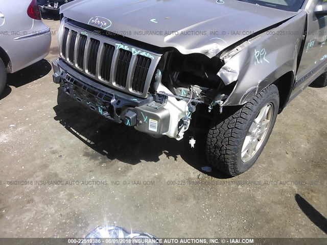1J4GR48K26C231226 - 2006 JEEP GRAND CHEROKEE LAREDO/COLUMBIA/FREEDOM 棕色 照片 6