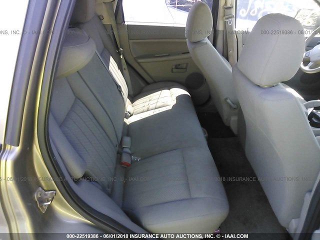1J4GR48K26C231226 - 2006 JEEP GRAND CHEROKEE LAREDO/COLUMBIA/FREEDOM 棕色 照片 8