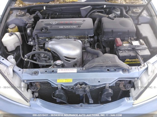 4T1BE32K53U649313 - 2003 TOYOTA CAMRY LE/XLE/SE ლურჯი ფოტო 10