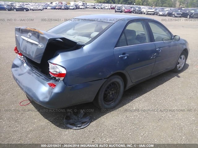 4T1BE32K53U649313 - 2003 TOYOTA CAMRY LE/XLE/SE ლურჯი ფოტო 4