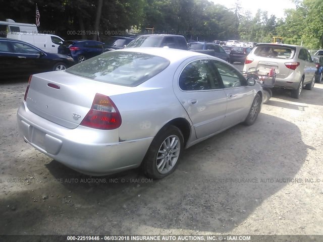 2C3AE66G32H150054 - 2002 CHRYSLER 300M SILVER photo 4