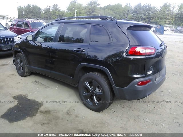1C4PJMCB5JD555570 - 2018 JEEP CHEROKEE LATITUDE Czarny zdjęcie 3