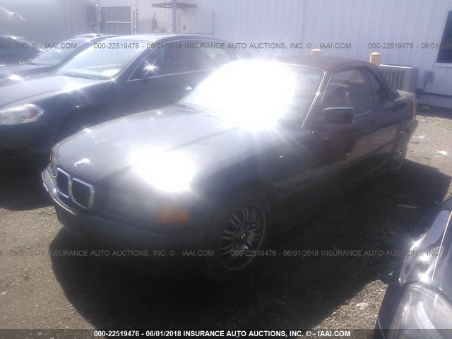 WBABJ8335XEM25945 - 1999 BMW 323 IC AUTOMATIC GREEN photo 2