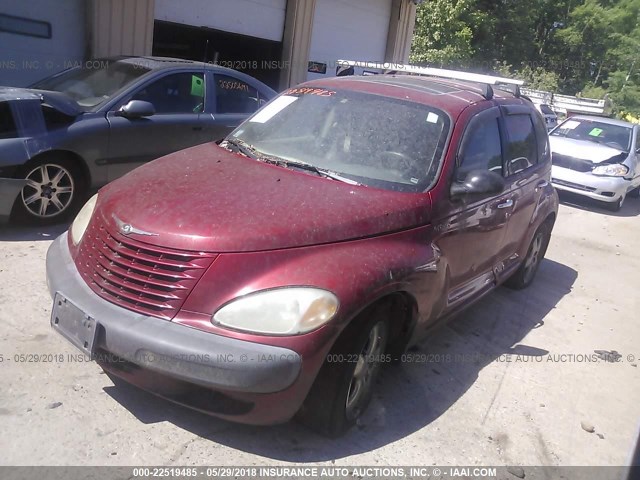 3C8FY68B92T291503 - 2002 CHRYSLER PT CRUISER LIMITED/DREAM CRUISER RED photo 2