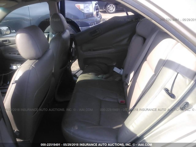 4T1BE32K52U098895 - 2002 TOYOTA CAMRY LE/XLE/SE ოქროსფერი ფოტო 8