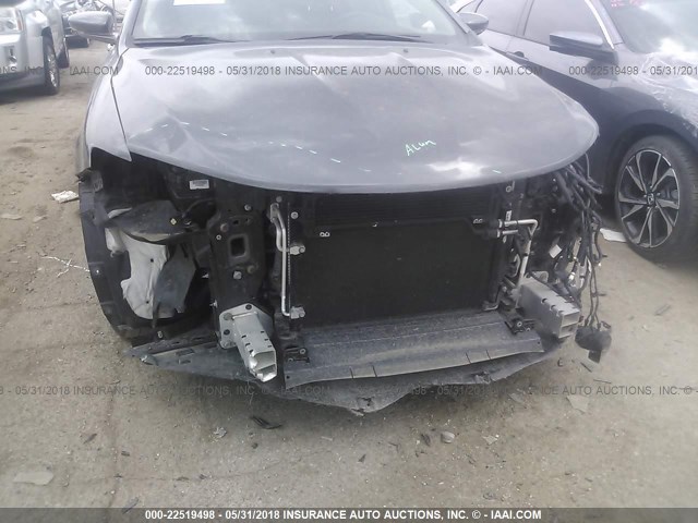 1C3CCCCB4FN544486 - 2015 CHRYSLER 200 C GRAY photo 6