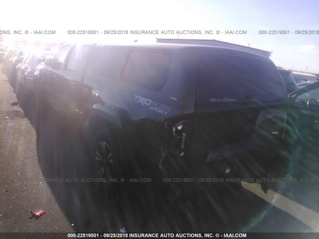 3TMDZ5BN0HM024725 - 2017 TOYOTA TACOMA DBL CAB/SR5/TRD SPORT/OR BLACK photo 3