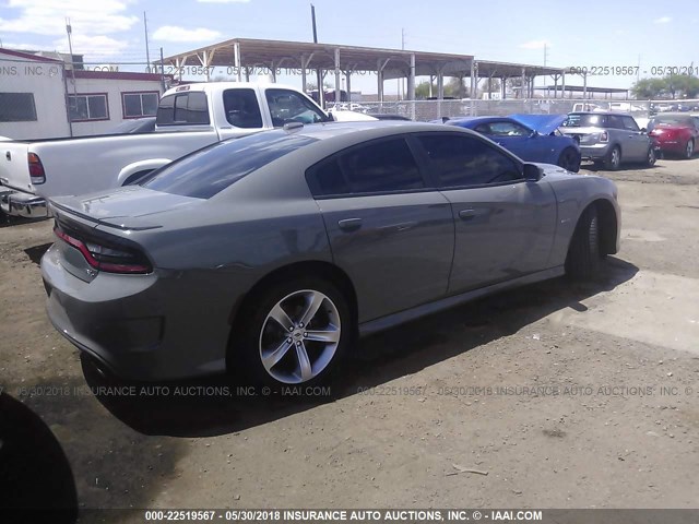 2C3CDXCT9JH273911 - 2018 DODGE CHARGER R/T GRAY photo 4
