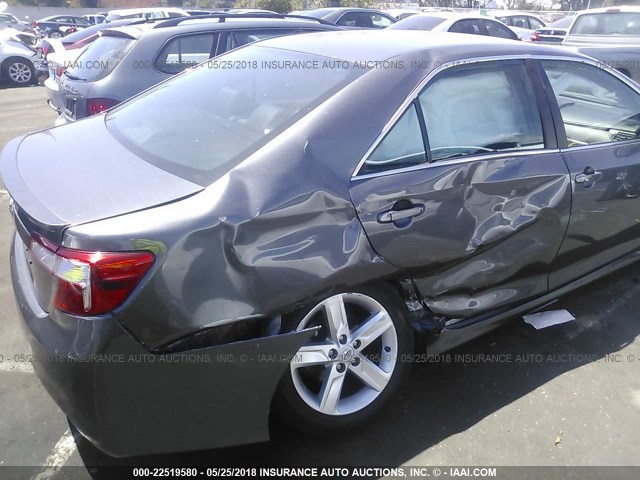 4T1BF1FK2EU356144 - 2014 TOYOTA CAMRY L/SE/LE/XLE 灰色 照片 6