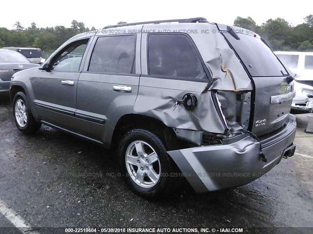 1J8GR48K67C565341 - 2007 JEEP GRAND CHEROKEE LAREDO/COLUMBIA/FREEDOM 灰色 照片 3