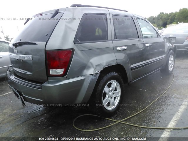 1J8GR48K67C565341 - 2007 JEEP GRAND CHEROKEE LAREDO/COLUMBIA/FREEDOM 灰色 照片 4