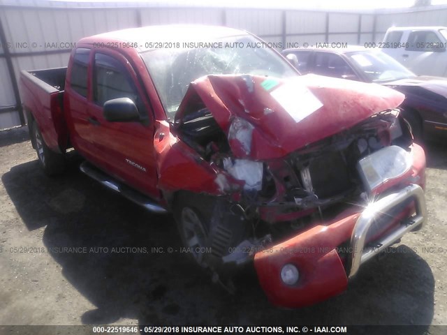 5TEUU42N26Z177308 - 2006 TOYOTA TACOMA ACCESS CAB Կարմիր լուսանկար 1