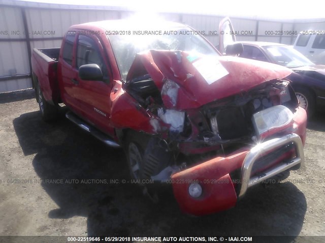5TEUU42N26Z177308 - 2006 TOYOTA TACOMA ACCESS CAB Կարմիր լուսանկար 6