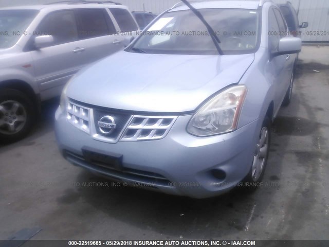 JN8AS5MT9BW170135 - 2011 NISSAN ROGUE S/SV/KROM BLUE photo 6