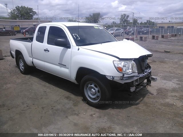 5TETX22N96Z247068 - 2006 TOYOTA TACOMA ACCESS CAB Weiß Foto 1
