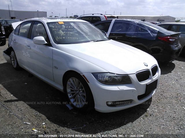WBAPN7C56BF184759 - 2011 BMW 335 D WHITE photo 1