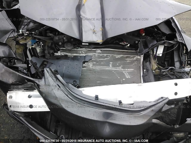 2HGFB2F92FH507106 - 2015 HONDA CIVIC EXL ნაცრისფერი ფოტო 6