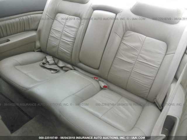 19UYA2259WL014024 - 1998 ACURA 3.0CL Бордовий фото 8