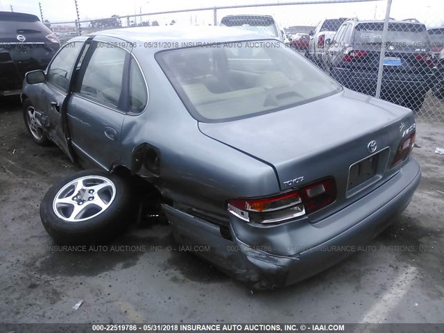 4T1BF18B4XU353486 - 1999 TOYOTA AVALON XL/XLS GREEN photo 3