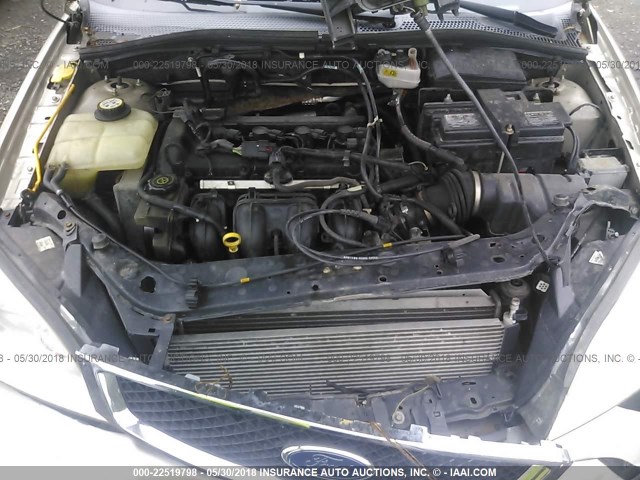 1FAHP34N37W233213 - 2007 FORD FOCUS ZX4/S/SE/SES 米色 照片 10