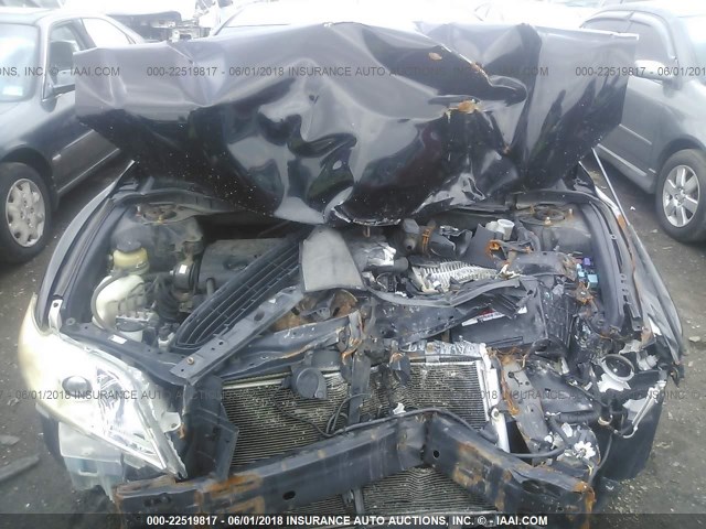 4T1BE46K78U782503 - 2008 TOYOTA CAMRY CE/LE/XLE/SE BLACK photo 6