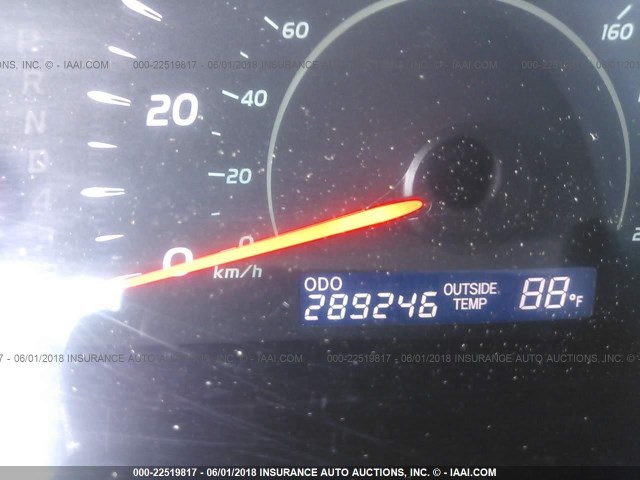 4T1BE46K78U782503 - 2008 TOYOTA CAMRY CE/LE/XLE/SE BLACK photo 7