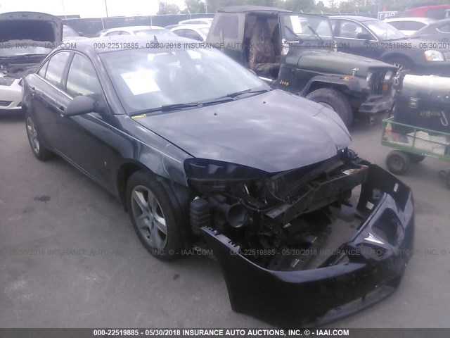 1G2ZG57B994141344 - 2009 PONTIAC G6 BLACK photo 1