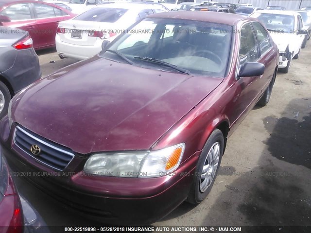 4T1BG22K71U058045 - 2001 TOYOTA CAMRY CE/LE/XLE 红色 照片 2