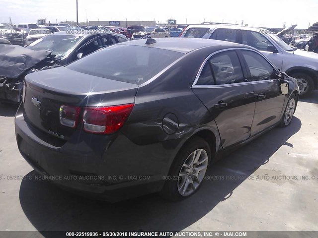 1G11D5RR2DF104640 - 2013 CHEVROLET MALIBU 1LT GRAY photo 4