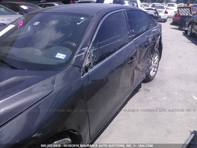 1G11D5RR2DF104640 - 2013 CHEVROLET MALIBU 1LT GRAY photo 6