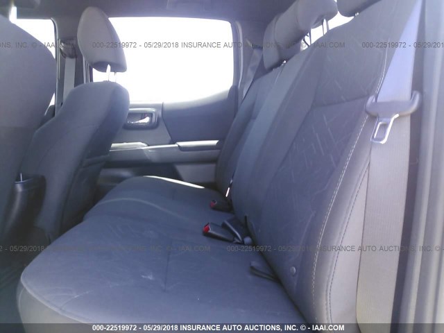 3TMCZ5AN0HM074103 - 2017 TOYOTA TACOMA DBL CAB/SR/TRDSPT/OR/PRO თეთრი ფოტო 8