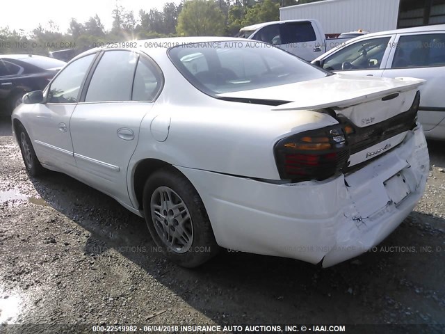 1G2HX52K55U150099 - 2005 PONTIAC BONNEVILLE SE WHITE photo 3