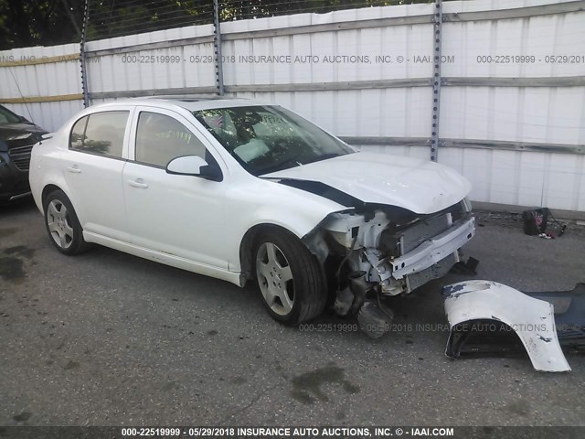 1G1AF5F54A7136989 - 2010 CHEVROLET COBALT 2LT WHITE photo 1