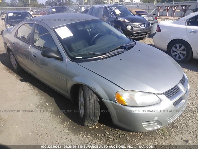 1B3EL46X46N177107 - 2006 DODGE STRATUS SXT GREEN photo 1