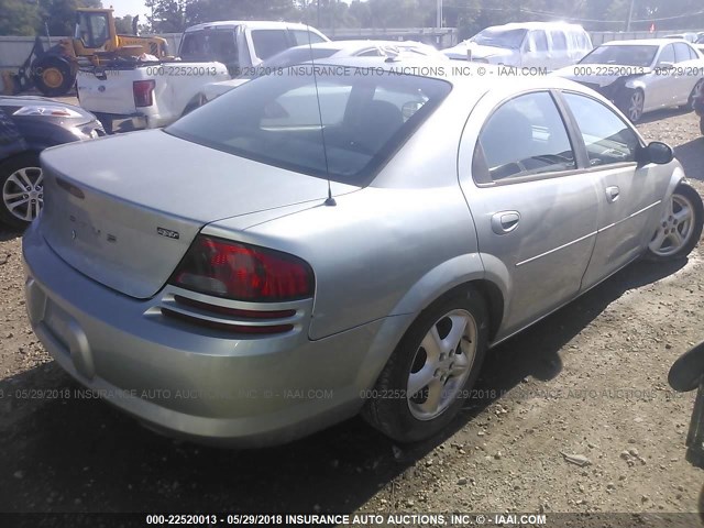 1B3EL46X46N177107 - 2006 DODGE STRATUS SXT GREEN photo 4