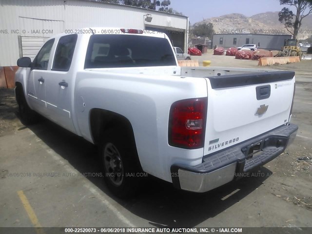 3GCPCREA5BG406124 - 2011 CHEVROLET SILVERADO C1500  LS WHITE photo 3