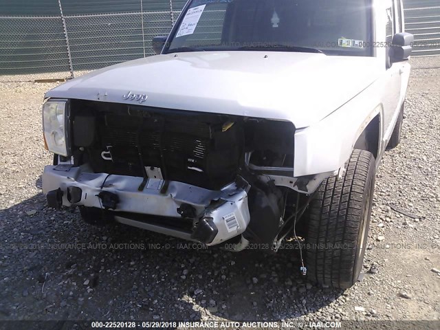 1J4RG4GK1AC140831 - 2010 JEEP COMMANDER SPORT ვერცხლისფერი ფოტო 6