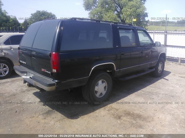 1GKFK16K5RJ702958 - 1994 GMC SUBURBAN K1500 BLACK photo 4