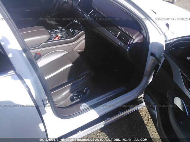 WAURMAFD2EN000536 - 2014 AUDI A8 L TDI/QUATTRO WHITE photo 5