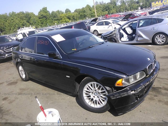 WBADT63491CF03911 - 2001 BMW 530 I AUTOMATIC BLACK photo 1