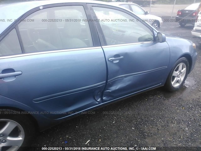 4T1BE32K52U620490 - 2002 TOYOTA CAMRY LE/XLE/SE ლურჯი ფოტო 6