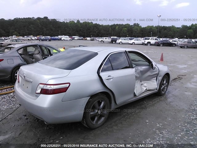 4T1BB46K87U009739 - 2007 TOYOTA CAMRY NEW GENERAT HYBRID SILVER photo 4