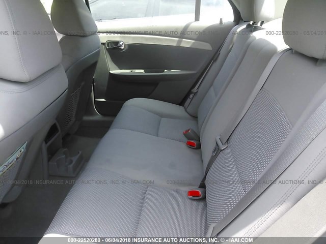 1G1ZA5EU5BF143354 - 2011 CHEVROLET MALIBU LS 灰色 照片 8