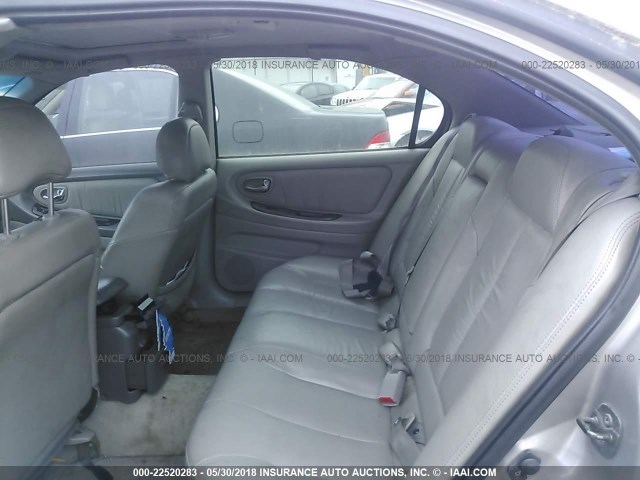 JN1CA31D4YT761351 - 2000 NISSAN MAXIMA GLE/GXE/SE GRAY photo 8