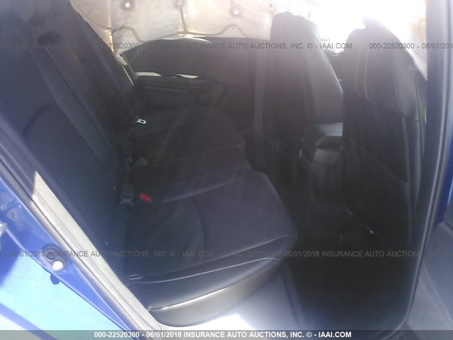 SHHFK7H9XHU222623 - 2017 HONDA CIVIC SPORT TOURING Blau Foto 8