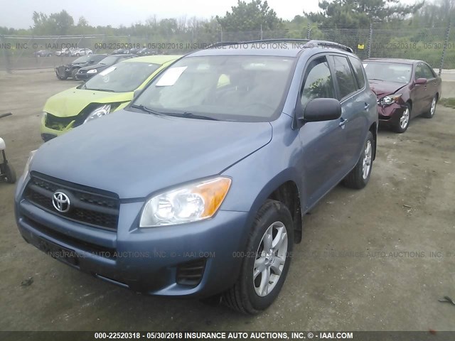 2T3BF4DV5CW246322 - 2012 TOYOTA RAV4 BLUE photo 2