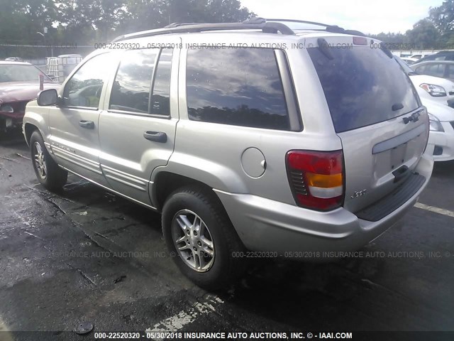 1J4GX48S24C293728 - 2004 JEEP GRAND CHEROKEE LAREDO/COLUMBIA/FREEDOM 银色 照片 3