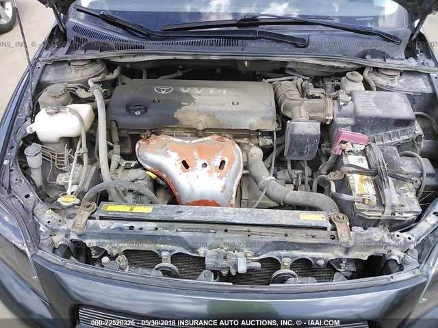 JTKDE3B74A0305977 - 2010 TOYOTA SCION TC 灰色 照片 10